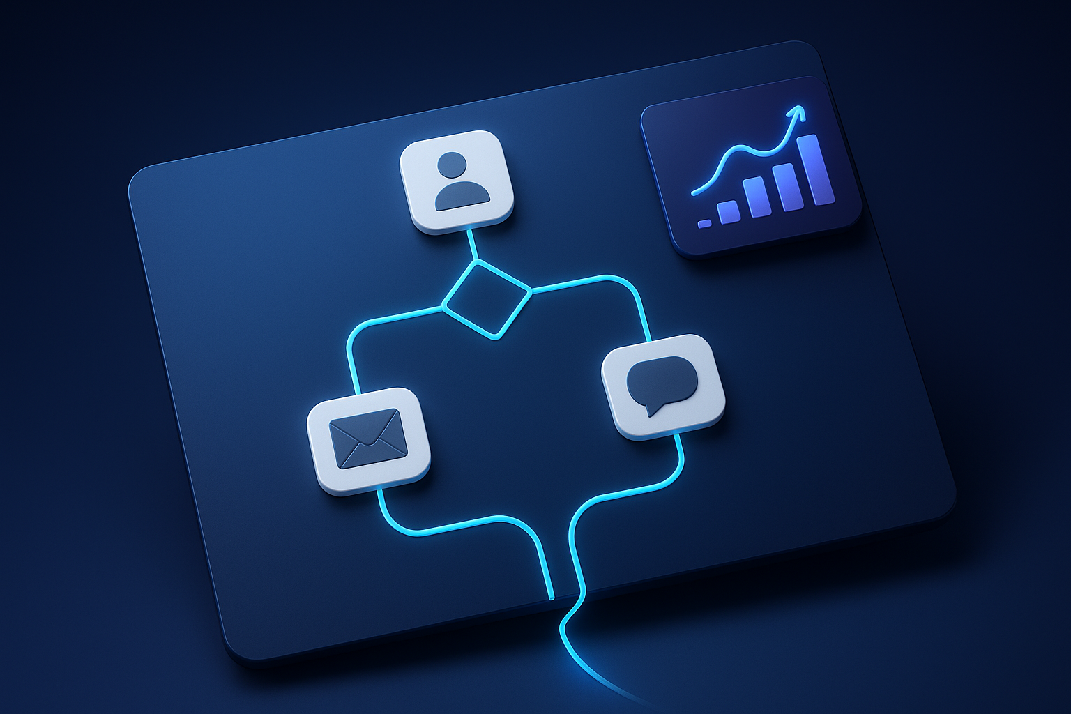 Editorial hero illustration representing Kit as an AI-assisted software tool.